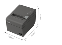 Printer Thermal Langsung Mini POS 80mm TM-T82III Pengganti T20III Berkinerja Tinggi untuk Hospitality dan Retail