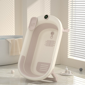 Set de Bañera Plegable para Bebés, Tamaño Grande, de Plástico, para Recién Nacidos y Niños Pequeños, Uso Doméstico, Diseño Multifuncional - Product Image 1