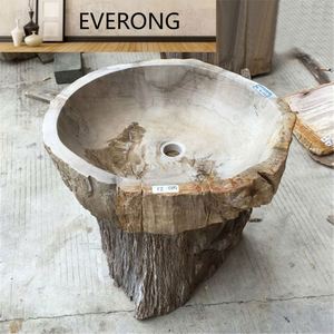 Cour <span class=keywords><strong>Jardin</strong></span> Plate-forme fossile <span class=keywords><strong>en</strong></span> <span class=keywords><strong>bois</strong></span> sur l'évier <span class=keywords><strong>Petit</strong></span> lavabo culturel familial Rétro - Product Image 3