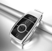 Coque de protection FOB en fibre de carbone pour Mercedes Benz 2017 Classe E W213 2018 Classe S Accessoires