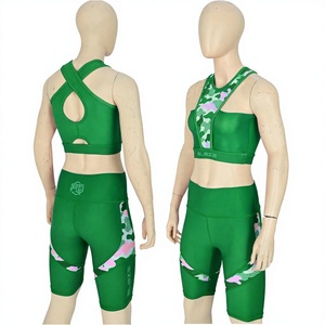 Blaze Fight Wear - Conjunto de Leggings de Yoga de Cintura Alta para Mujer, Color Sólido, Compresión Ligera, Elástico en Cuatro Direcciones, Transpirable - Product Image 1