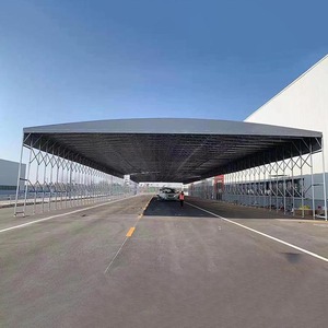 Mái che di động đẩy kéo XZ OEM ODM, nhà kho ngoài trời lớn, lều che nắng - Product Image 5