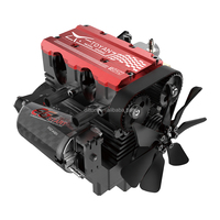 Moteur à essence TOYAN FS-L200GC à quatre temps bicylindre en ligne, modèle de kit de construction à assembler soi-même