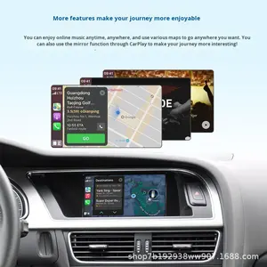 Module de navigation central modifié pour <span class=keywords><strong>Audi</strong></span> A3 A4 A5 A6 A7 A8 <span class=keywords><strong>Q2</strong></span> Q3 Q5 OLIVER avec <span class=keywords><strong>CarPlay</strong></span>/Hicar sans fil - Product Image 2