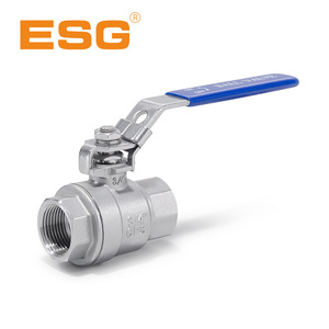 บอลวาล์ว ESG 1 นิ้ว แบบเกลียว CF8 สองทาง สำหรับเครื่องอัดอากาศ - Product Image 5