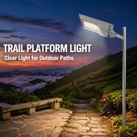 Lámpara Solar Curva para Calle, OEM de Fábrica, con Panel Solar de 6V 30W, Batería de Litio de 3.2V 25AH, Control Remoto, para Cruce de Carreteras