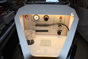 Máquina de arenado dental sin polvo, reciclable automáticamente, <span class=keywords><strong>con</strong></span> sistema de vacío incorporado - Product Image 6