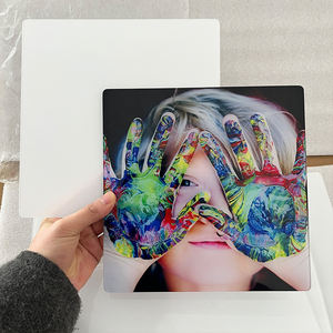 2mm ince dikdörtgen süblimasyon temperli cam fotoğraf çerçevesi yazdırılabilir toplu beyaz boş cam çerçeve resim çerçevesi ısı transferi - Product Image 2