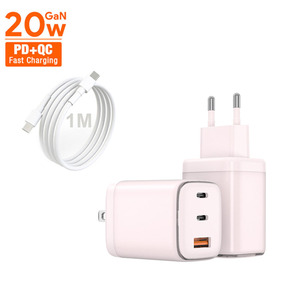 Adaptador de Carga Súper Rápida USB-C Tipo C de 20W PD 3.0 QC3.0 para <span class=keywords><strong>iPhone</strong></span> 15 <span class=keywords><strong>Pro</strong></span> <span class=keywords><strong>Max</strong></span> y Dispositivos Móviles - Product Image 1
