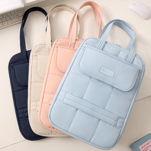กระเป๋าใส่แล็ปท็อปเบรนลองขนาด 14 นิ้ว สีฟ้าอ่อน กระเป๋าสะพายไหล่เดี่ยวแบบพกพาสำหรับผู้หญิง - Product Image 2