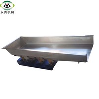 Alimentateur vibrant en acier inoxydable, alimentateur à trémie électrique industriel pour flocons d'avoine