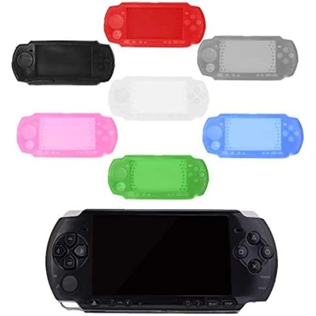 NSLikey Silicone Skin for PSP2000 PSP 2000 3000 PSP3000 Rubber Protective Soft Gel Cover Case Skin Shell