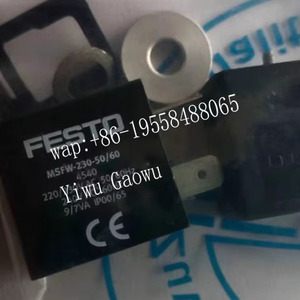 Bobina Solenoide Original Festos MSFW-230-50/60-DS 13266 con Función de Accionamiento Neumático - Product Image 3
