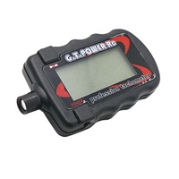 G.T. Tachometer Optik Digital Profesional Model Power RC Motor, Dapat Menyimpan Data RPM Puncak untuk 2-9 Bilah