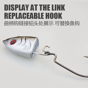 <span class=keywords><strong>Leurre</strong></span> <span class=keywords><strong>souple</strong></span> coulant pour pêche en <span class=keywords><strong>mer</strong></span>, 28g/11cm 40g/12cm, pour lancer longue distance, avec hameçon de traînée, corps de shad, tête de jigging, type <span class=keywords><strong>Black</strong></span> <span class=keywords><strong>Minnow</strong></span> - Product Image 5