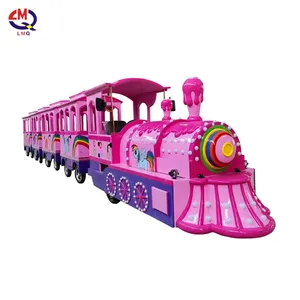 Amusement Park Games Mini Trackless Tourists Electric Train for Children Fun for Sale