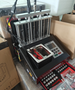 Limpador de Bicos Injetores GDI200, Testador de Injetores, Máquina de Limpeza de Injetores de <span class=keywords><strong>6</strong></span> Cilindros EFI SFI SPI Piezoelétricos - Product Image 6