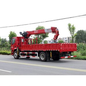 6x4 Dongfeng M3 Crane Truck Equipped with Changxing 8T Telescopic Crane Featured Powerful <b>Power</b> Fast Start and Comfortable Ride - Product Image 2