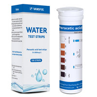 Tiras Reactivas para Prueba de Agua con Ácido Peracético de 0-2000 mg/L para la Detección de Residuos Desinfectantes