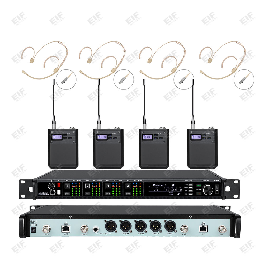 Negro-AD4Q/Auriculares