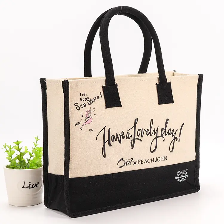 Manufacturers Waterproof Shopping In Japan Souvenir Beach Tote Green Black Grey Burlap Jute Ladies Bag From Bangladesh