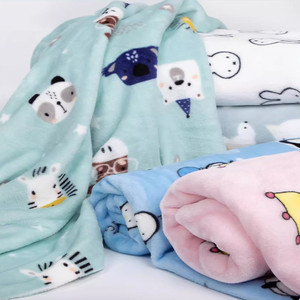 OEM Tùy Chỉnh 100% Polyester Truyền Nhiệt In Polyester Flannel Lông Cừu Vải Bé Chăn Minky Vải - Product Image 4