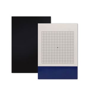 Imanes de nevera personalizados para pruebas visuales, imán de papel A5 con cuadrícula de Amsler para el cuidado de la salud, con adhesivo. - Product Image 5