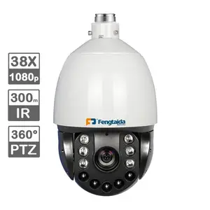 Cấp Công Nghiệp Giám Sát An Ninh Máy Ảnh 2MP Ngoài Trời CCTV 360 Độ Full HD IP PTZ Máy Ảnh Max IR Khoảng Cách 300M