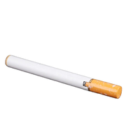Pemantik Api Terbuka DEBANG Isi Ulang Pemantik Gas Bentuk Rokok Pemantik Api Roda Gerinda Pemantik Rokok Ukuran Mini Mudah Dibawa