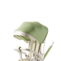 Poussette bébé légère et pliable à cadre métallique, inclinable dans les deux sens, position haute, capacité de charge 15 kg, pour enfants de 0 à 3 ans