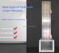 Mini ascenseur hydraulique à vendre Ascenseur de luxe pour passagers d'hôtel sans arbre