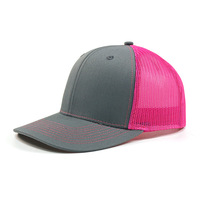 Gorra Trucker de Malla con Logotipo Personalizado, 6 Paneles, Cierre a Presión, Visera Plana, Estilo Urbano Retro, Sarga de Algodón, Hip Hop, Unisex, Estilo Concierto