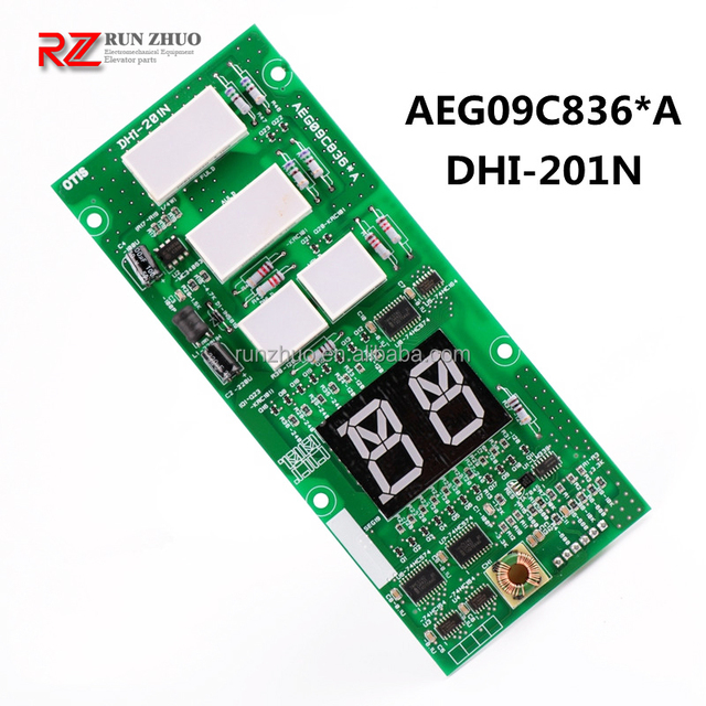 LG S*gma Elevator LOP Display Board DHI-201 DHI-201N A3J10244 A3 AEG09C836*A Elevator PCB Board