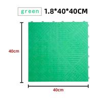 Vente en gros de carreaux de sol de garage en plastique de bonne capacité de charge carreaux amovibles antidérapants à emboîtement