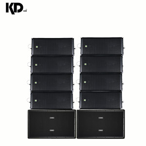 ระบบเสียงไลน์แอคทีฟขนาดใหญ่ 8 ชิ้น ลำโพงฟูลเรนจ์ 2 ตัว ซับวูฟเฟอร์ แม่เหล็กนีโอไดเมียม 5600w RMS ควบคุมสำหรับ Big Hdl30a/80 - Product Image 1