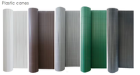 Rouleau de clôture en PVC tissé Kenda, imperméable, résistant aux UV, antirouille, moderne, pour jardin, terrasse, tissage décoratif en plastique