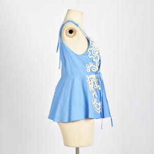 Garantie de qualité Tendance Vêtements pour femmes Meilleure vente 70% coton 30% robes en lin - Product Image 2