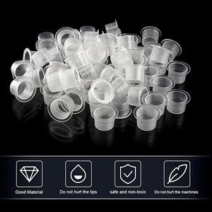 ถ้วยซิลิโคนใส่หมึกสักลายแบบใหม่ 500 กรัม บรรจุกล่อง สำหรับอุปกรณ์สักลายและเครื่องสำอางถาวร - Product Image 2