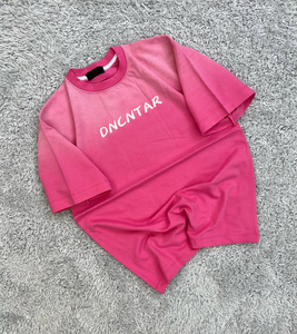 100% cotton in của nam giới <span class=keywords><strong>T</strong></span>-Shirt thương hiệu nổi tiếng phong cách giản dị đau khổ ngắn tay xả in ấn rắn 200 gram dệ<span class=keywords><strong>t</strong></span> kim - Product Image 4