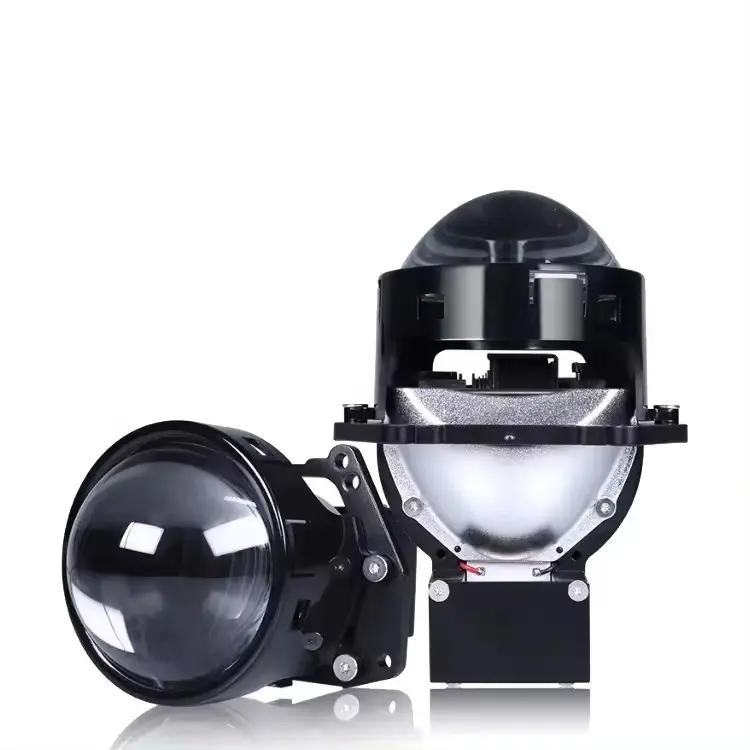 Super Bright 3.0 Inch Laser Bi LED Projector Lens 70W Super Bright 5500K High/Low Beam Headlight Bulbs For Car