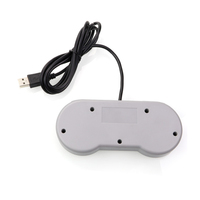 Mando con cable USB para Nintendo SNES, mando para Nintendo SNES, PC, MAC