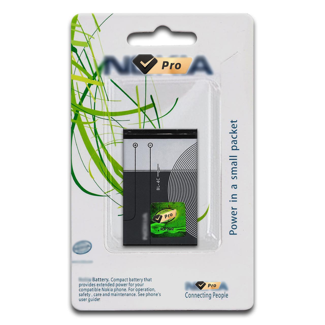 Replacement 950 Mah Lithium Ion Batteries Shenzhen Mobile Accessories for nokia Battery BL-4C