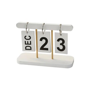 <span class=keywords><strong>Calendrier</strong></span> de table à rabat de style nordique, luxe léger, pour la maison, le salon, l'entrée, le bureau, la décoration du cabinet à <span class=keywords><strong>vin</strong></span> - Product Image 5