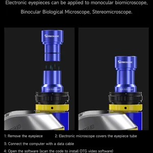 Cámara Digital de Ocular 2K 4K <span class=keywords><strong>para</strong></span> Microscopio Estéreo y Telescopio, Cámara de Ocular Electrónica USB Compatible con <span class=keywords><strong>PC</strong></span> y Teléfono Celular - Product Image 5