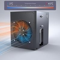 1.5HP froid plongeant équipement de refroidissement refroidisseur refroidi à l'eau filtre de bain de glace Portable athlètes pompe de récupération écologique Wifi UV