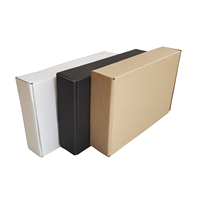 Faltbare Kraftkarton-Verpackung Wellpappe Flachkarton Biologisch Abbaubare Wellpappe-Verpackungsbox