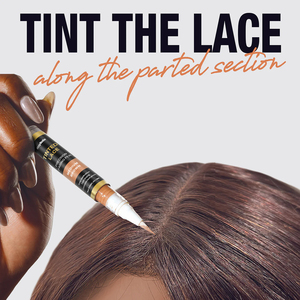 Stylo perruque de marque privée de 0.105oz correcteur avec pinceau facile à utiliser teinte de dentelle stylo de couleur teinte de dentelle - Product Image 6