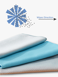 Microfiber Cleaning Cloth Towel for Car Kitchen Glass <strong>Microfibre</strong> Glass <strong>Clothes</strong> with Microfiber Cloth for Floor Window Cleaning - Product Image 5