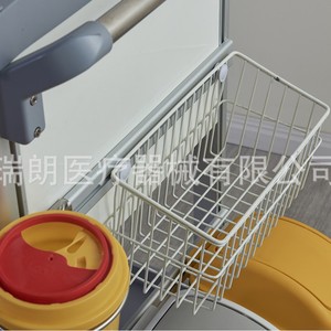 Carrito Médico Sichuan Ruilang RT-098 de Doble Capa, Silencioso, con Tablero de Escritura para Uso Hospitalario - Product Image 3