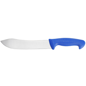 8 "lame incurvée ultra tranchante en acier inoxydable, poignée ergonomique antidérapante, couteau de boucher robuste pour trancher la viande - Product Image 2